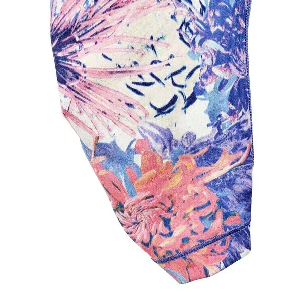 Calia By Carrie Underwood Women's Pink Multicolored Floral Leggings Sz S NICE! - Picture 2 of 6